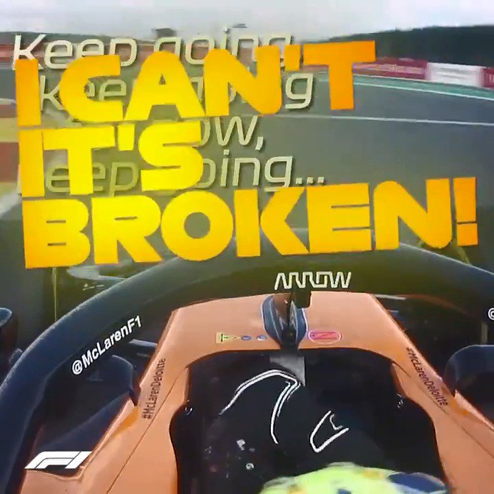 On this day in 2019, Lando Norris gave us one of his most famous quotes "I CAN'T, IT'S BROKEN"