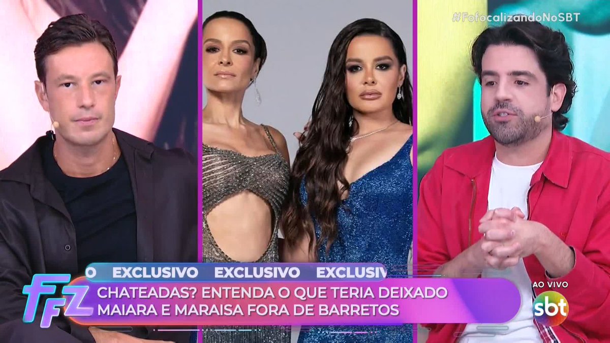 EXCLUSIVO: Matheus Baldi explica o que teria deixado Maiara &amp; Maraisa de fora de Barretos #FofocalizandoNoSBT