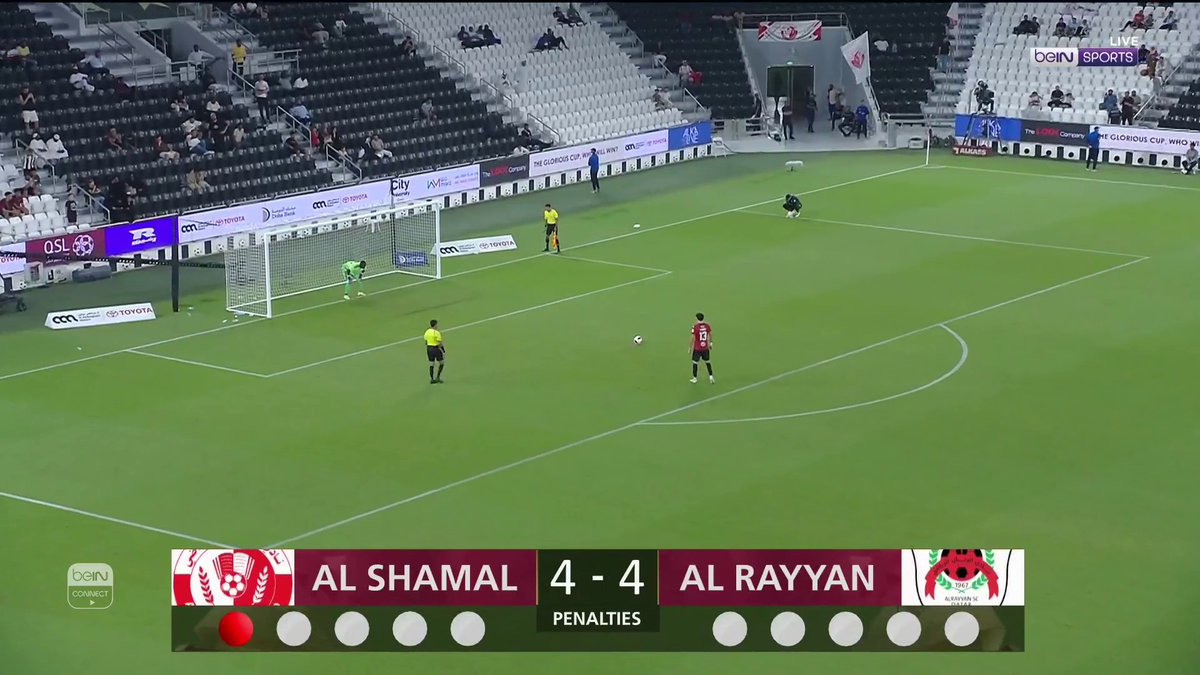 شاهد الركلة الترجيحية الحاسمة التي منحت الريان بطاقة العبور إلى نهائي كأس قطر #كأس_قطر