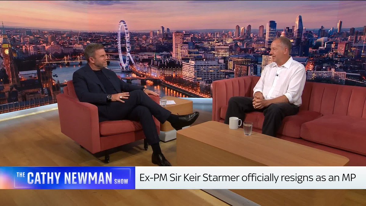 Sir Keir Starmer "didn't want to hang around staring at the back of Andy Burnham's head", his biographer Tom Baldwin tells Matt Barbet, after the former prime minister announced he is standing down as an MP. 📺 Sky 501