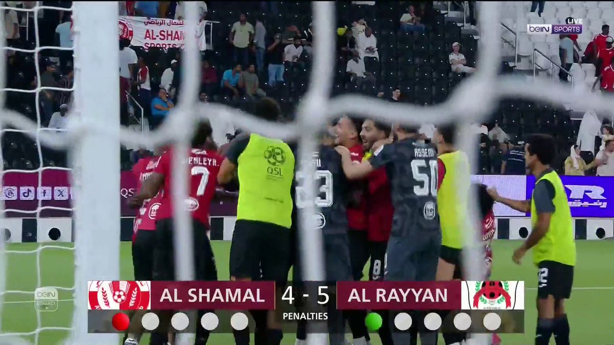 🥅🧤 شاهد سلسلة الركلات الترجيحية بين الشمال والريان #كأس_قطر