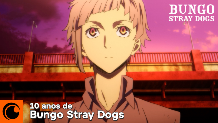 Dá pra acreditar que já faz uma década? 🖤🕵️♂️ Bungo Stray Dogs nos deu personagens inesquecíveis e reviravoltas que fizeram a gente questionar TUDO. Para comemorar esses 10 anos, queremos saber de você 🫵 qual é a sua parte favorita de Bungo Stray Dogs?