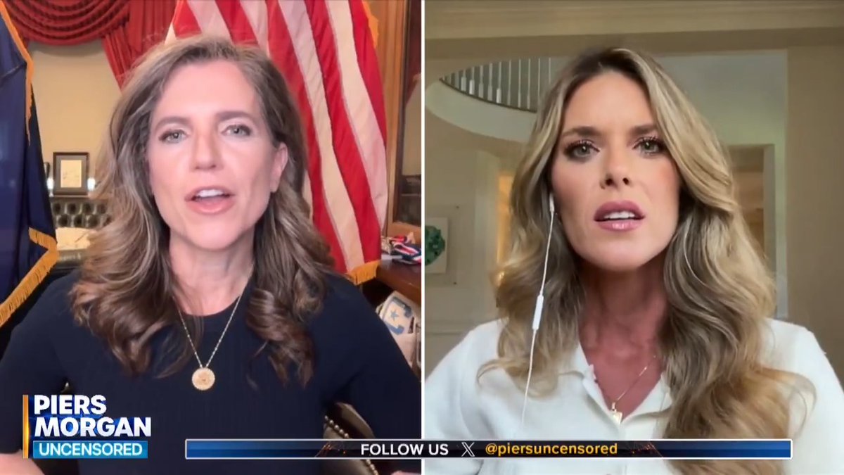 "She's taken over $100,000 from AIPAC over her career... I would really love for you to call it a genocide!" Carrie Prejean-Boller challenges Rep Nancy Mace in the new Uncensored - watch more! 👇 📺 Piers Morgan | Nancy Mace | Carrie Prejean Boller