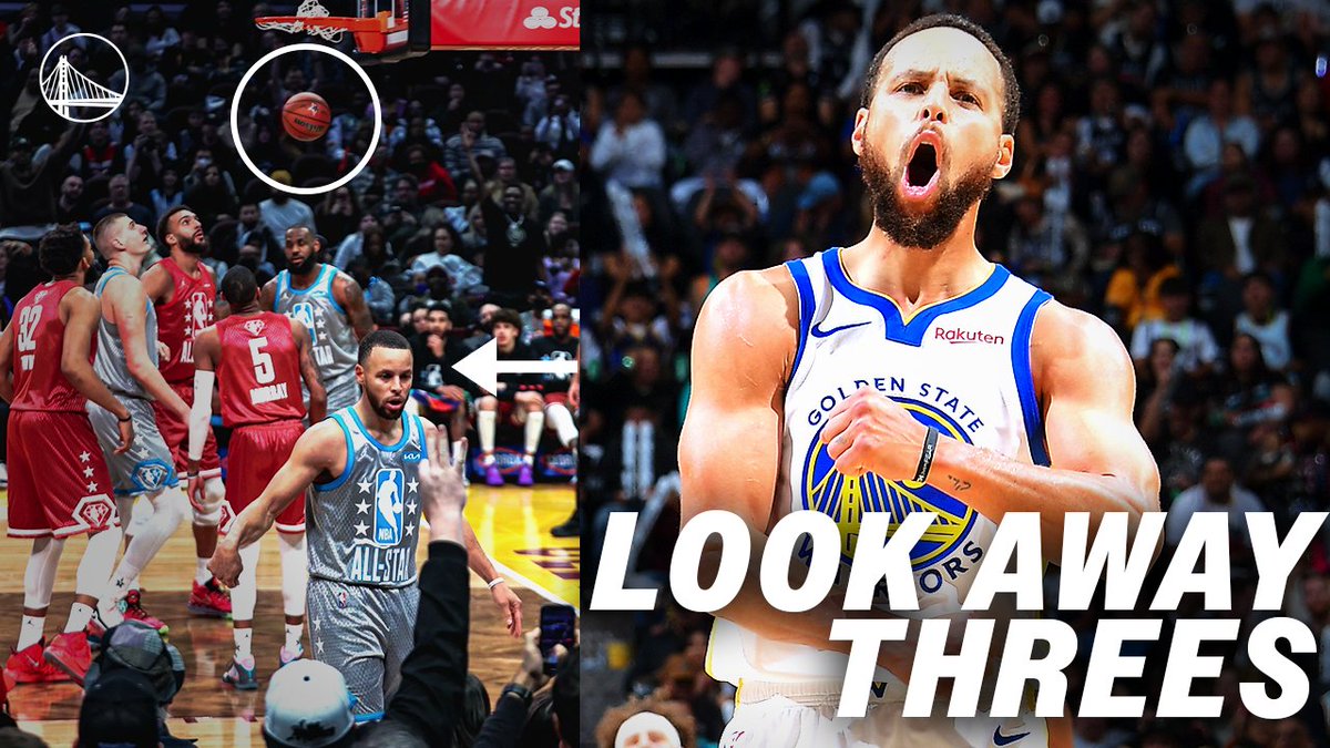 11 minutes of Stephen Curry no-look threes? Say less 👀