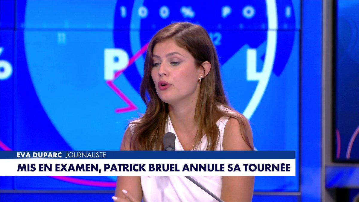 À l’annonce de l’annulation de la tournée de Patrick Bruel, Eva Duparc, journaliste, déplore : «Je ne comprends pas que la justice de la rue ait prédominé sur les instances judiciaires.»