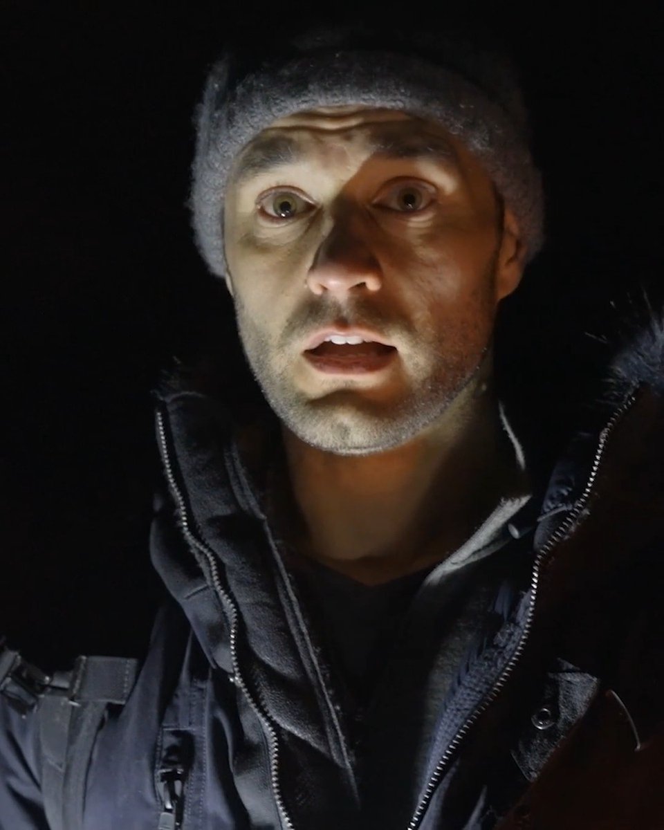 Phil whistles into the darkness. Something whistles back...😳 Tune in to #ExpeditionX Wednesdays at 9P on Discovery.