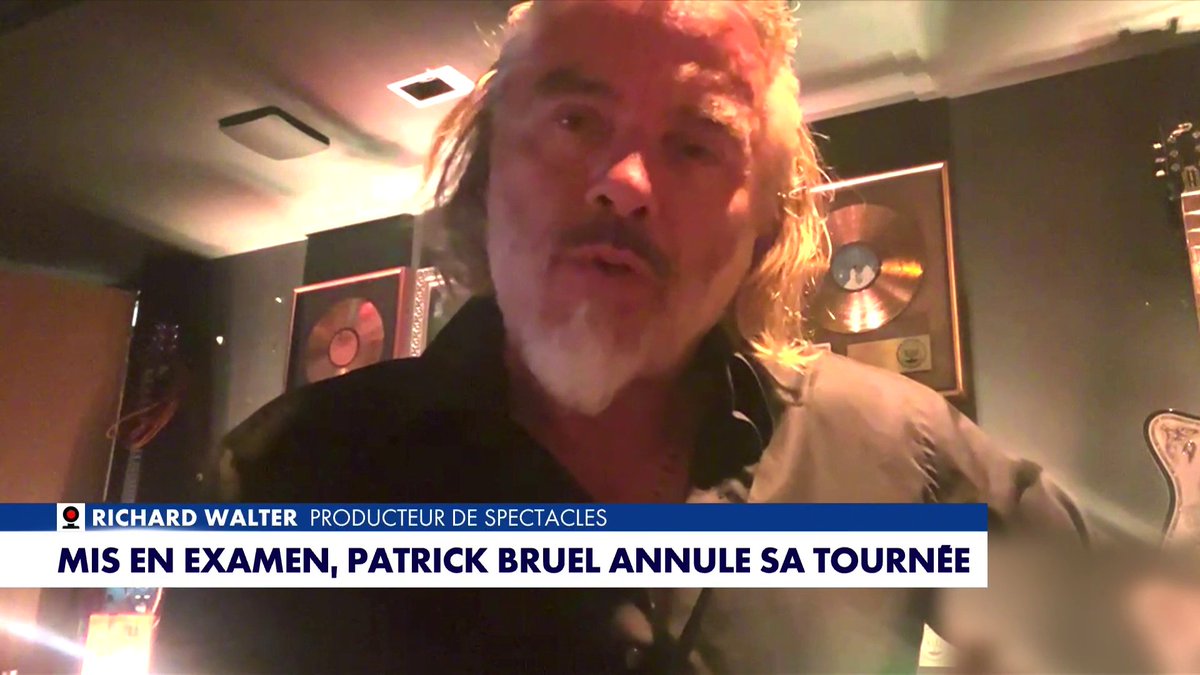 À l’annonce de l’annulation de la tournée de Patrick Bruel, Richard Walter, producteur de spectacles, estime dans #100Politique : «Il aurait dû dire que toutes les personnes qui ne voulaient pas venir au concert se fasse remboursées».