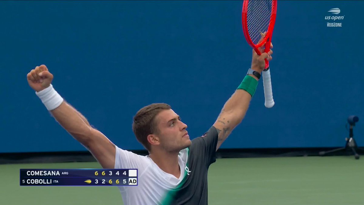Flavio Cobolli came back from two sets down vs. Francisco Comesana 😤