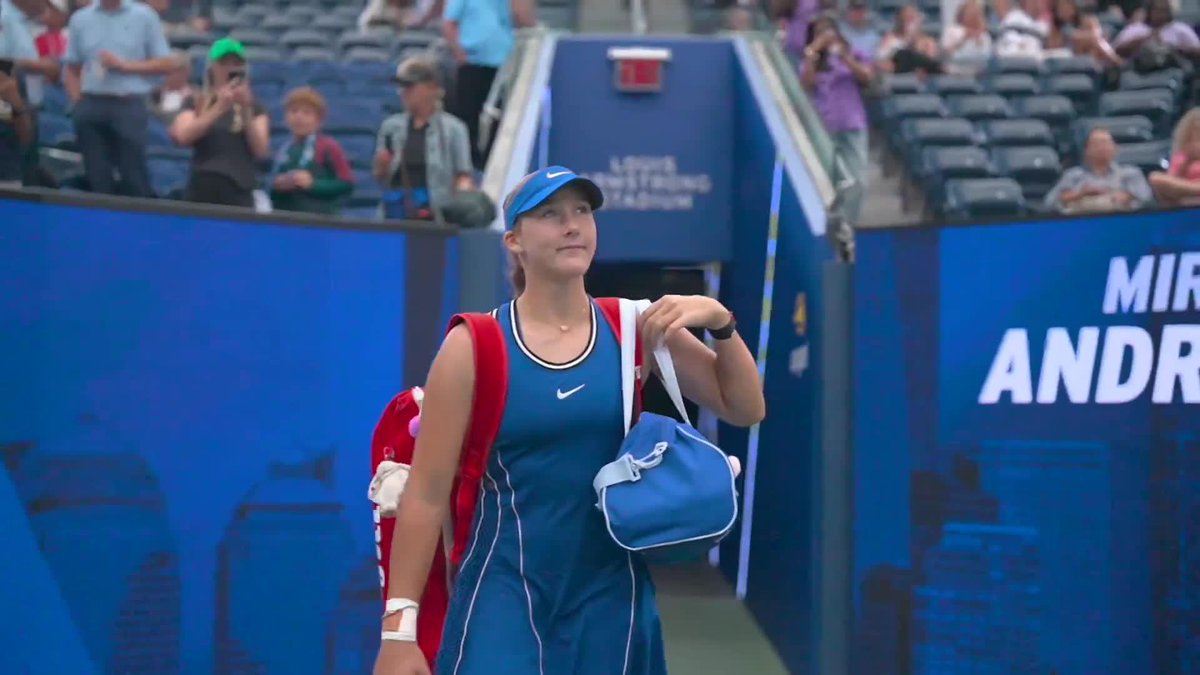 Next up on Armstrong: Mirra Andreeva is ready to get her US Open campaign started!