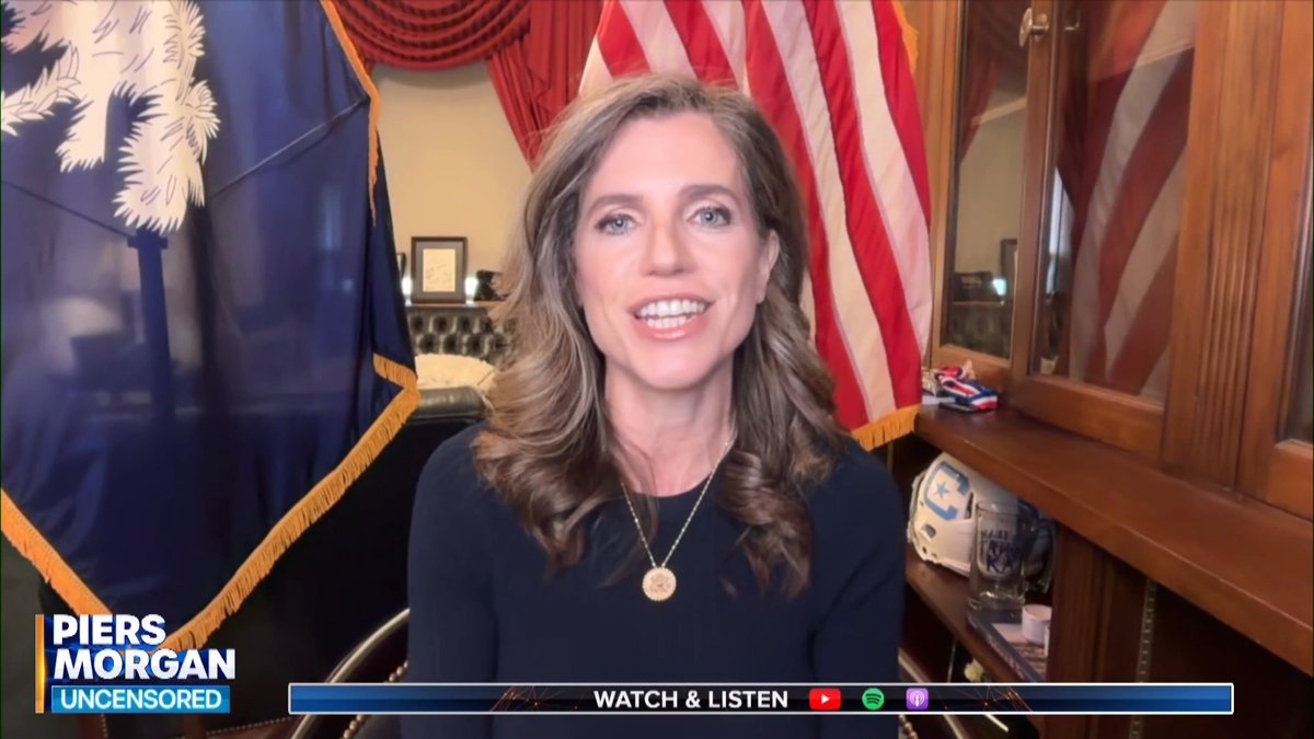 "I had postpartum... and l didn't murder my children!" Nancy Mace says she has been "appalled and disgusted" by people "fawning over" Lindsay Clancy. Watch more 👇 📺 Piers Morgan | Nancy Mace
