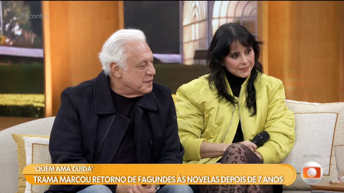 Antonio Fagundes falou que ele e Tony Ramos farão outro projeto em breve na Globo.
