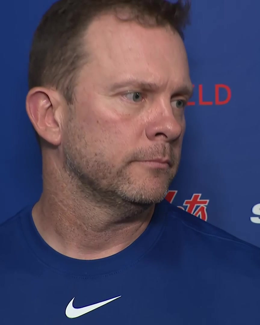 "It'll be the one day of the year I don't cheer for him. The rest of the year, he's the kind of guy you cheer for." Andy Green talks about the Mets facing Freddy Peralta tonight: