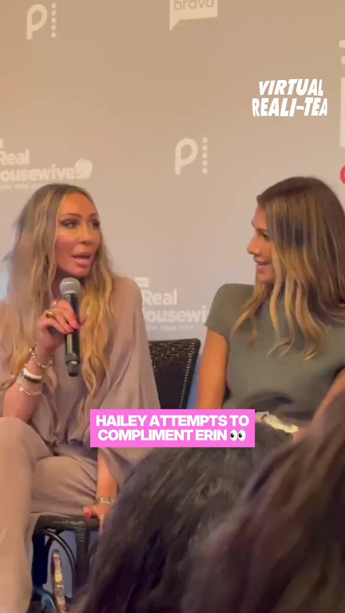 It seems like “RHONY” newbie Hailey Glassman and Erin Lichy may not be getting along so well 👀