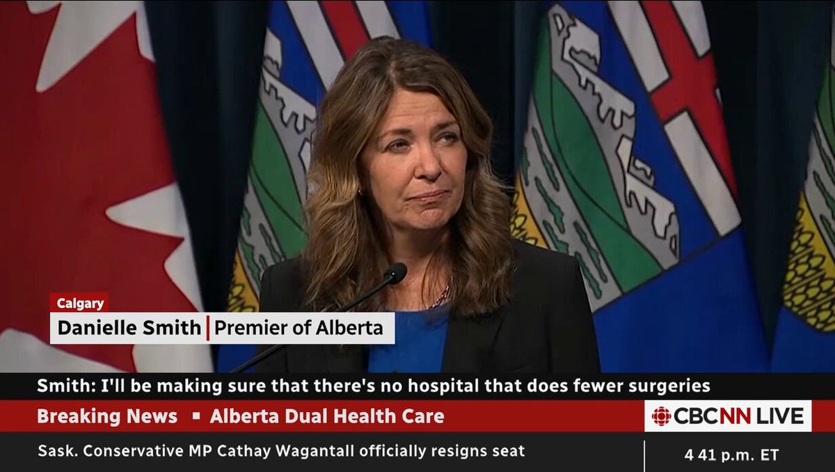 Premier Smith US officials/Trump's “51st State" comments: Reporter: “Are you concerned Americans may see the Alberta referendum as an opportunity to exploit what they see as weakness in the Canadian federation?” Smith: “Well, no one I talk to says ‘gosh, I wish Alberta was an American state.’”
