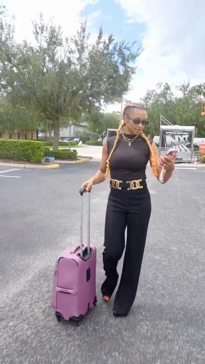 YOUR NEW NXT WOMENS CHAMPION KELANI JORDAN HAS ARRIVED #WWENXT
