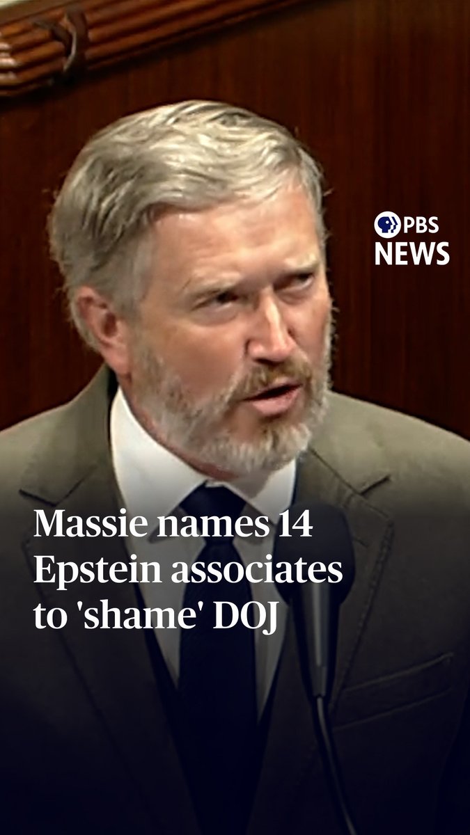 Rep. Thomas Massie, R-Ky., renewed his push late Monday to release more of the government's investigative files on convicted sex offender Jeffrey Epstein. "It has been a year since the president signed the Epstein Files Transparency Act, and the government continues to withhold over 3 million files," he said in a House floor speech, noting that he and other lawmakers have introduced a second Epstein Files Transparency Act. "We want perpetrators of these crimes to be investigated and prosecuted," he added. Massie, a frequent target of President Donald Trump who lost his primary bid to a Trump-endorsed challenger, then read 14 names of Epstein associates, including people who have been brought to Capitol Hill for interviews with the House Oversight Committee. "Perhaps hearing these names will shame the Department of Justice into delivering justice," Massie said.
