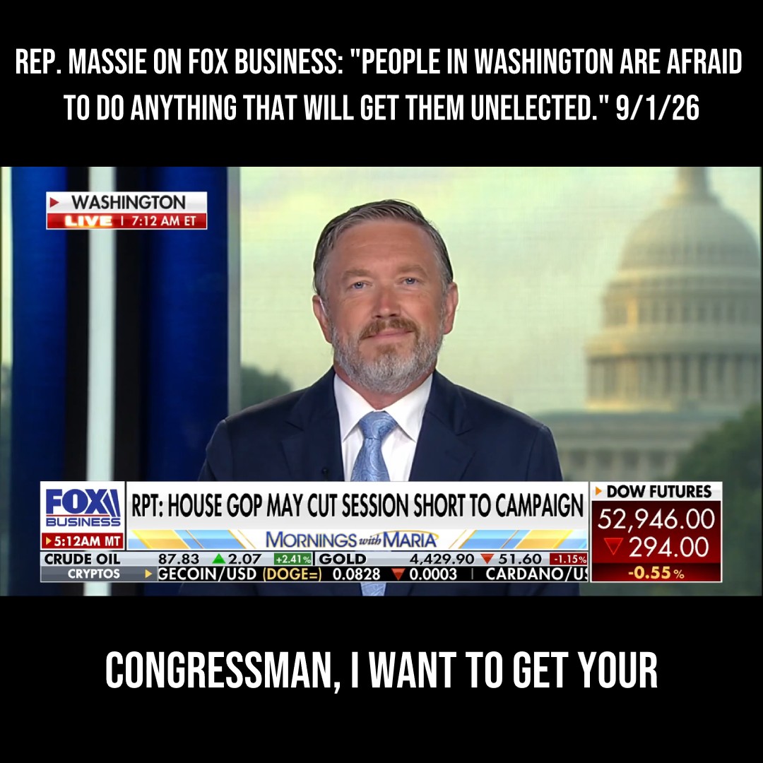 This morning, I spoke with Cheryl Casone, guest host of “Mornings with Maria" on FOX Business. We discussed news of the day, including beef prices. Keeping my PRIME Act in the Senate version of the Farm Bill will lessen regulatory burden and help bring down the cost of meat.