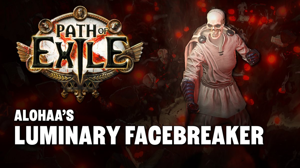 Turn your fists into the heaviest matter in Wraeclast! 👊 Watch today’s Path of Exile 1 Build Showcase, featuring Alohaa's Luminary Facebreaker build!