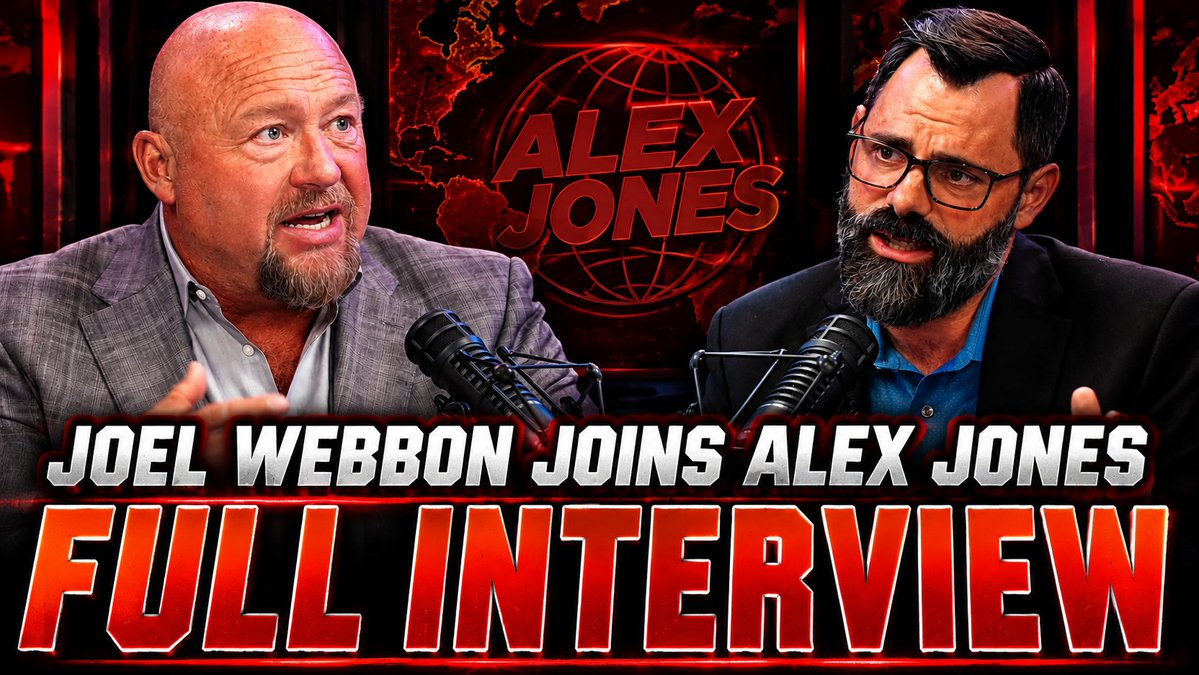 ☩ POWERFUL: CEO Of New Christian Right, Joel Webbon, Joins Alex Jones In-Studio To Break Latest On Coming Mark Of Beast Global Banking System, Trump Admin, & Why The Globalists Have Greenlit The Attack On Christians & Whites In The United States! TOPICS COVERED: ➤Christ Is King: America After Trump Conference ➤Separation Of Church & State ➤The Broken Covenant Made With God During Our Nation's Founding ➤Open Season On Whites & Christians In The US ➤Jesus Is Not A Socialist / Communist ➤CBDC Mark Of The Beast ➤Christians Uniting For Common Causes Despite Theological Differences & MUCH MORE! THIS IS A MUST-WATCH/SHARE FULL INTERVIEW! Joel Webbon New Christian Right Alex Jones Network
