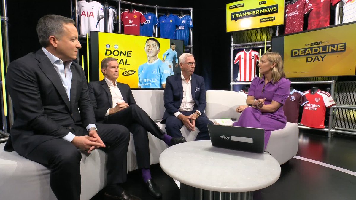 "On paper, Anderson and Fernandez are a tremendous combination" 🔝 Alan Pardew is impressed by Manchester City's late addition of Enzo Fernandez 📝