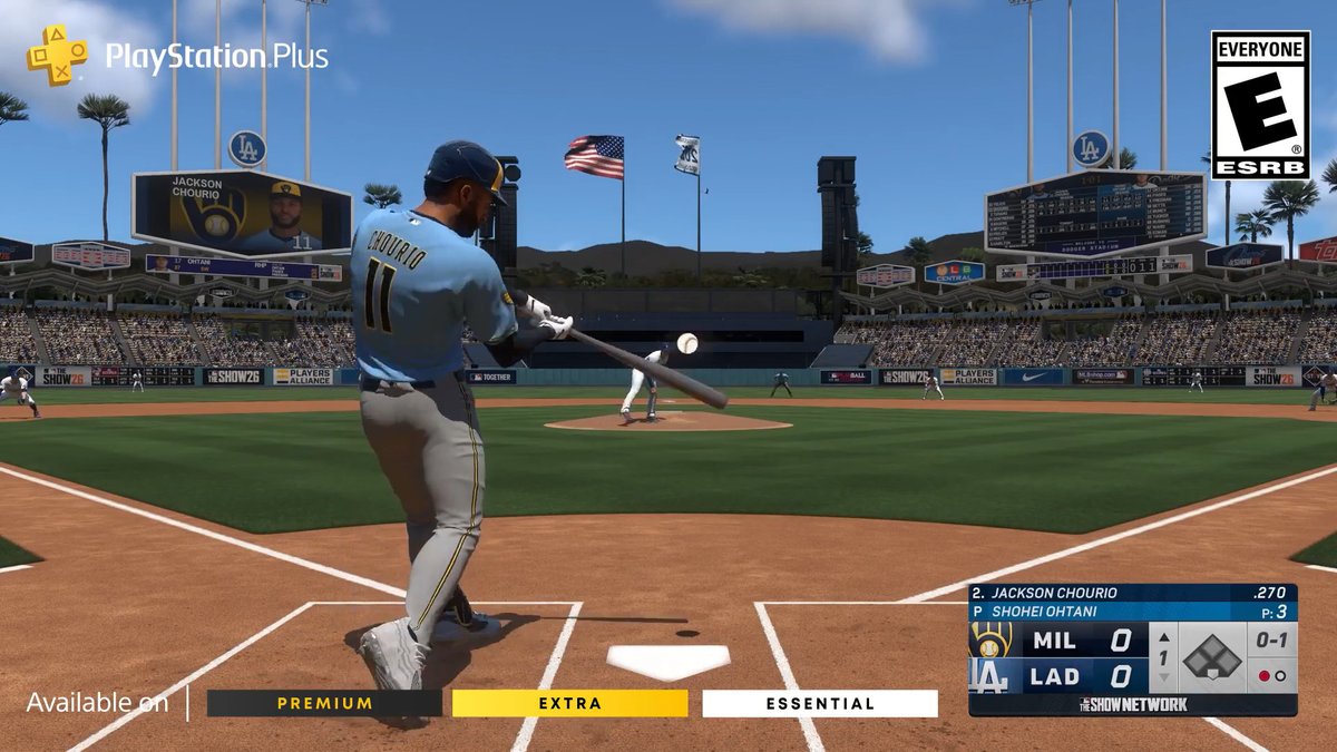 Swing into September with MLB The Show 26 ⚾ Available today with PlayStation Plus: