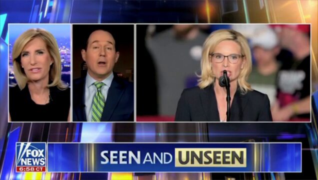 Dying at this clip of Laura Ingraham not knowing that Ashley Hinson is a Republican and bashing the shit out of her violin playing 🤣 #iasen