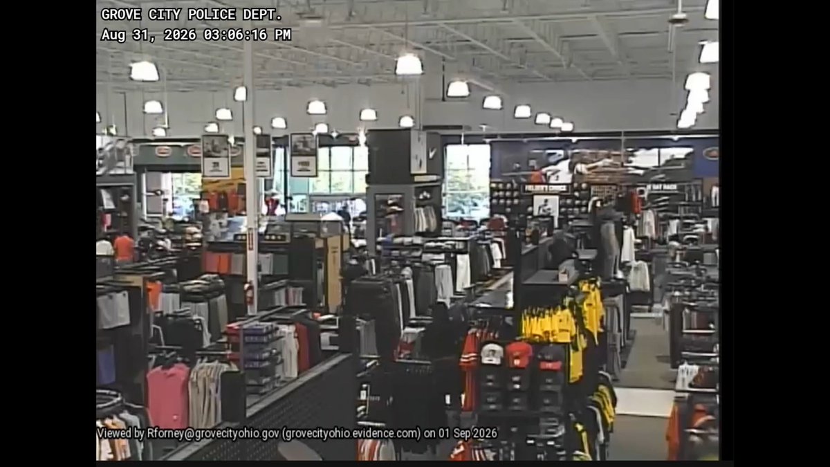This 'disappointing' video from Grove City police shows members of the Glenville High School football team allegedly committing theft at a Dick's Sporting Goods while travelling to play ball ...