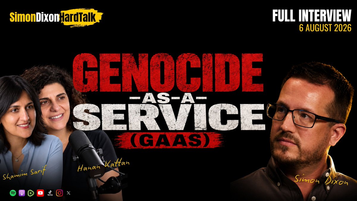 ▶️ FULL INTERVIEW: Genocide-as-a-Service (GAAS): The Business Model Nobody Wants To Talk About