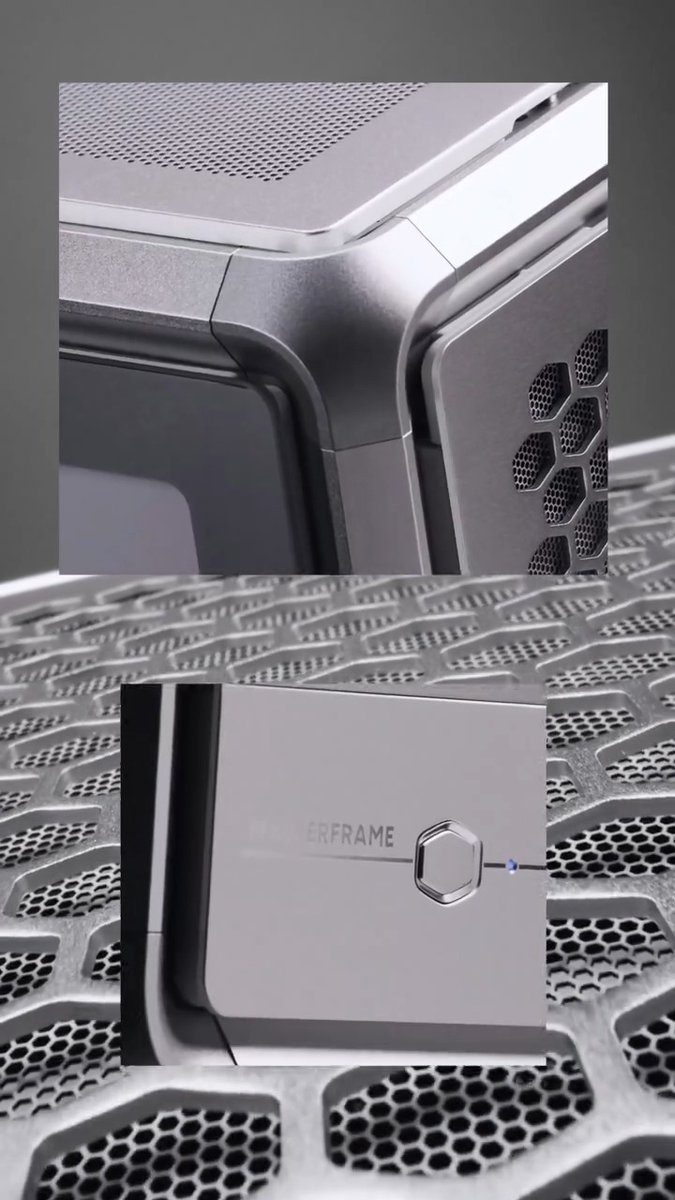 Your case shouldn't decide how you build. MasterFrame 400 gives you a frame designed to be repositioned, reconfigured and made your own. The build changes. The frame changes with it. Available on Amazon: #CoolerMaster #MasterFrame400