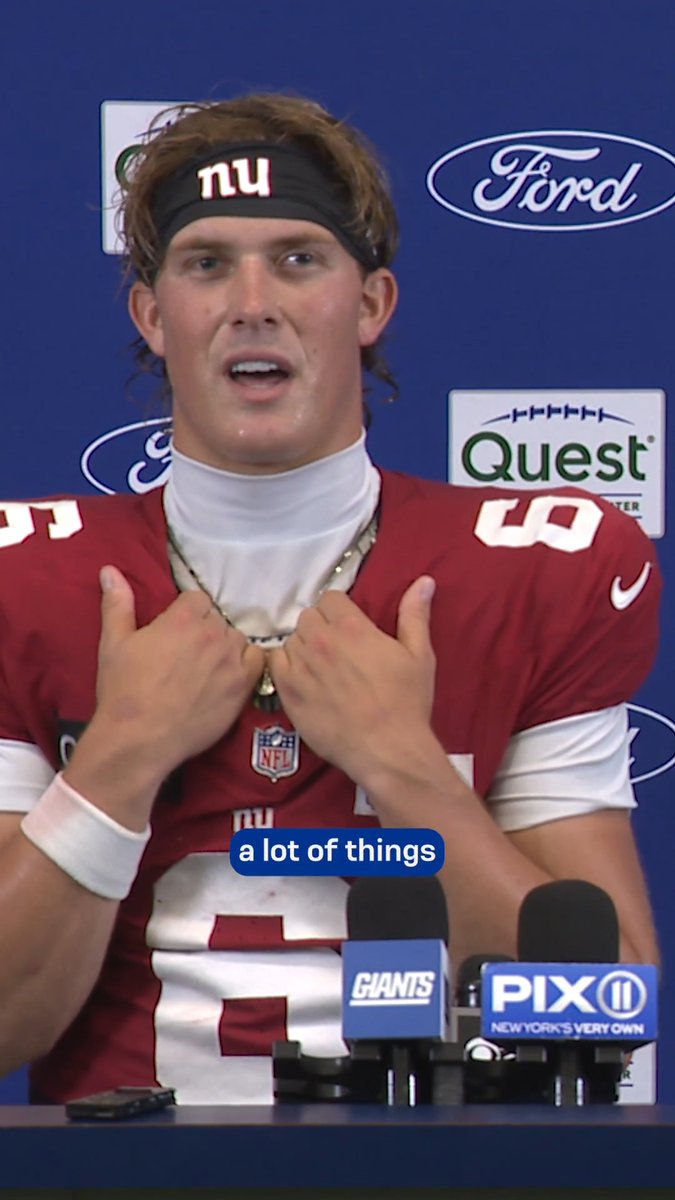 Jaxson Dart on preparing for Sunday Night Football