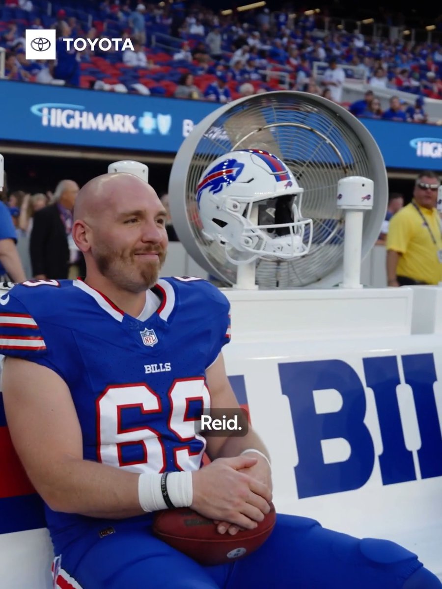 Here's a nice stat... We're undefeated when Reid Ferguson is on the mic: Drive Toyota | #BillsMafia