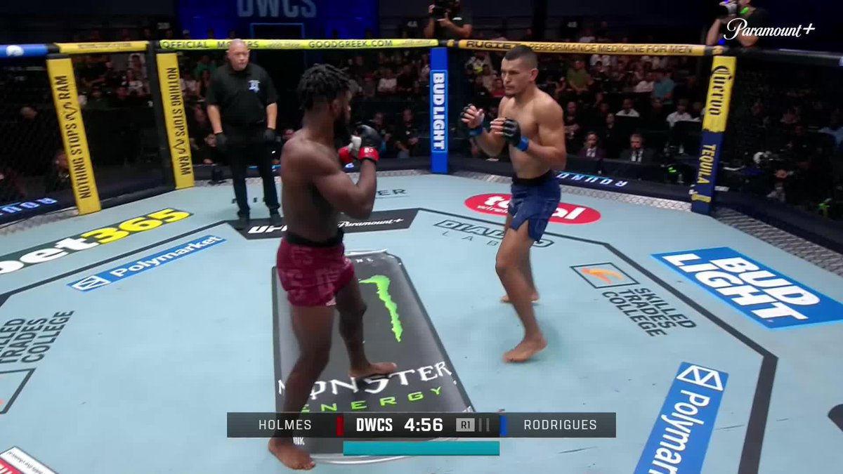MODESTINO RODRIGUES KNOCKS OUT BRANDON HOLMES IN 15 SECONDS WOWWWW #DWCS