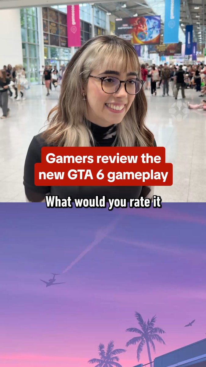What would you rate the GTA 6 extended look trailer? We talked to fans at #gamescom2026 to see what people had to say: