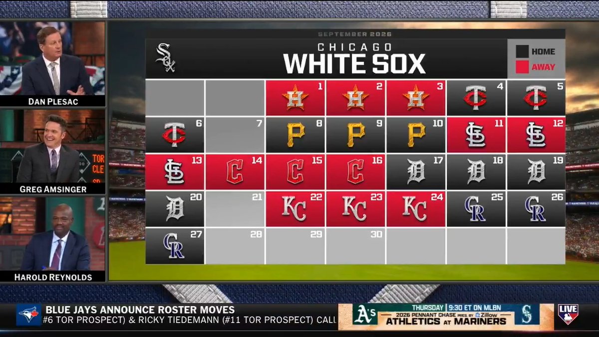 The White Sox and Astros have the slimmest division leads in MLB. Which club is more likely to hold strong in first place? #MLBTonight