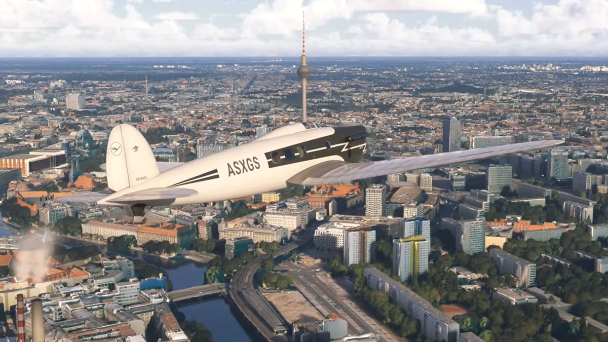 Microsoft Flight Simulator 2024 players can now step into the cockpit of the Heinkel He 70 Blitz, and it even comes with several historically precise liveries. #gamescom2026
