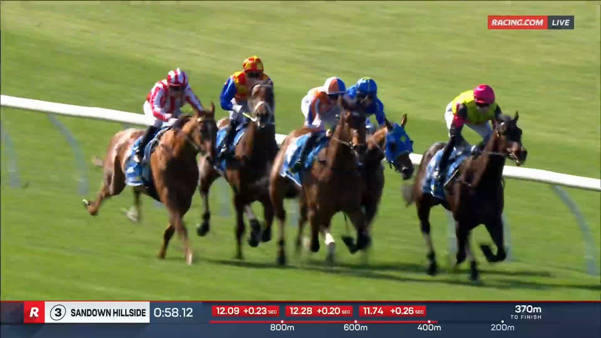Sandown Race 3 | Tolaga Bay In a dash home, Tolaga Bay fends off Somethings Burnin' to remain unbeaten from two starts ✌🏻 📺 Ch. 78/68, Foxtel 529, Kayo or via our app REPLAYS: