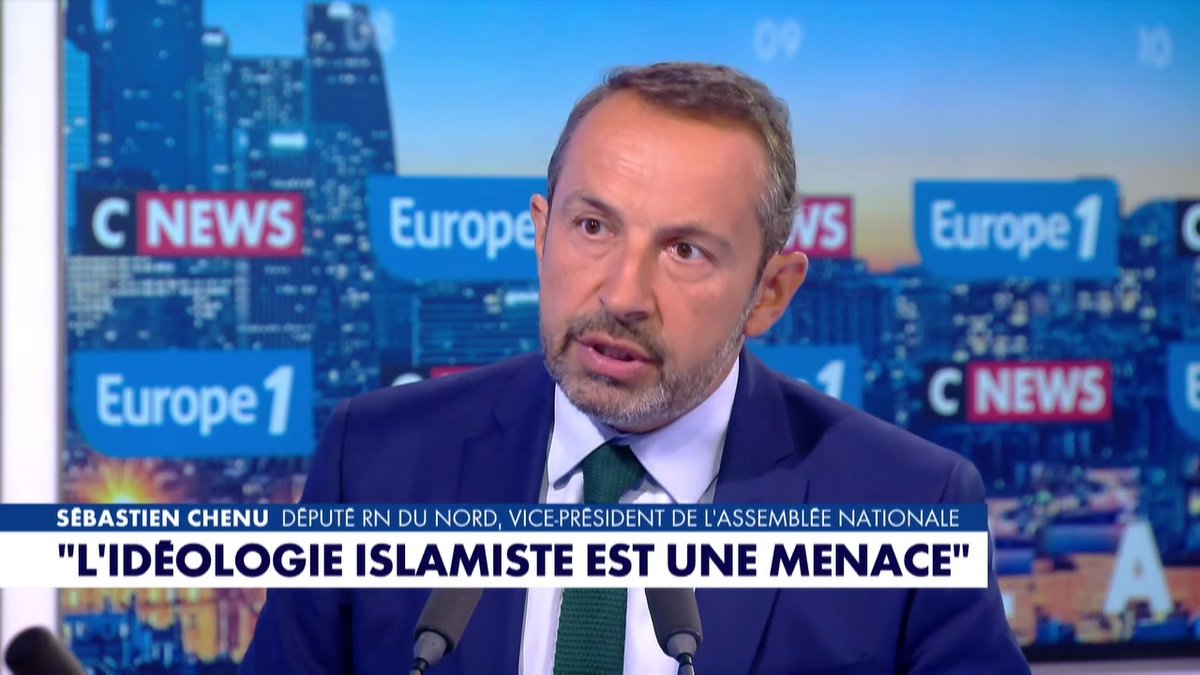 Voile/Interdiction : "La Ligue des droits de l'homme est une structure qui est totalitaire. Elle veut mettre les gens en prison quand ils s'expriment sur des sujets avec lesquels elle n'est pas d'accord" déclare Sébastien Chenu #LaGrandeInterview #Europe1