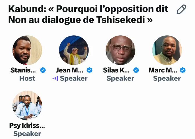 #RDC: "La C64 affiche une unité de fer. Peu importe ce que fait Tshisekedi, il sera dos au mur : la Constitution ne sera pas changée, et il sera obligé de convoquer un vrai dialogue.", Jean Marc KABUND-A-KABUND