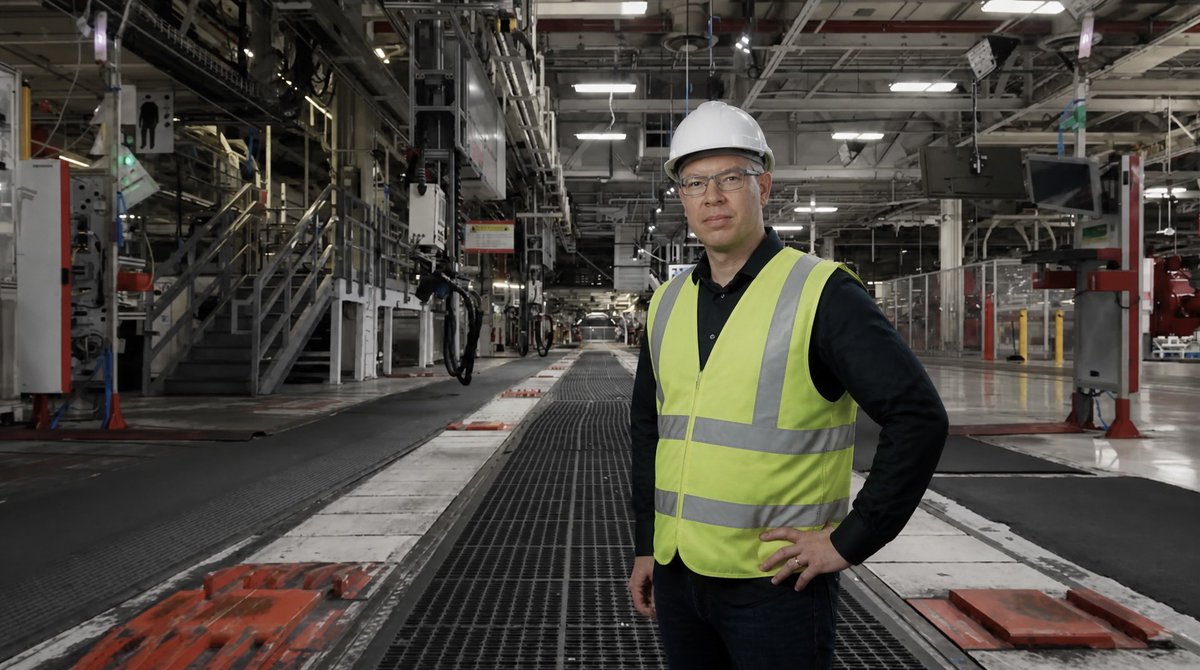 In Fremont wurden die originalen Model-S- und Model-X-Linien in nur 46 Tagen komplett demontiert. Crazy move. Aber Tesla hofft hier auf das größte Produkt der Menschheit 🦾 Auf derselben Fläche entsteht jetzt die erste Optimus-Fabrik, ausgelegt auf 1 Million humanoide Roboter pro Jahr. Ich fahre mit Nathalie auf Langstrecke weiterhin unser Model X. Und am 03.09. legt Tesla nach: In Austin wird die Produktionsversion des Cybercab enthüllt. Invite-only für ausgewählte Robotaxi-Nutzer, für den Rest der Welt gibt es einen Livestream. Warum mich dieser Launch besonders interessiert? Das Cybercab ist Teslas erstes Fahrzeug, das ausschließlich für autonomes Fahren entwickelt wurde: zwei Sitze, kein Lenkrad, keine Pedale. Es gibt keinen Fallback mehr. Kein "im Notfall greift der Mensch ein". Das Auto fährt oder es fährt nicht.