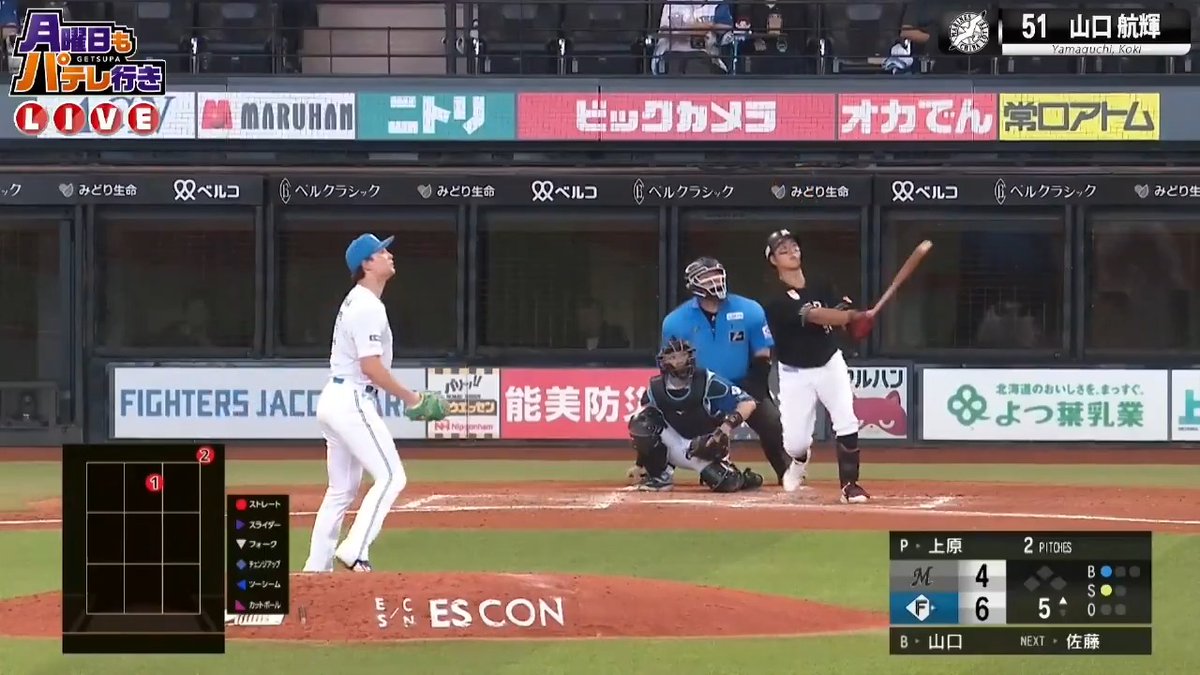 ／ #月曜日もパテレ行き ⚾️ ＼ 千葉ロッテ 山口航輝 選手が”怖い選手”となった理由とは？💭 👇本編はこちら！