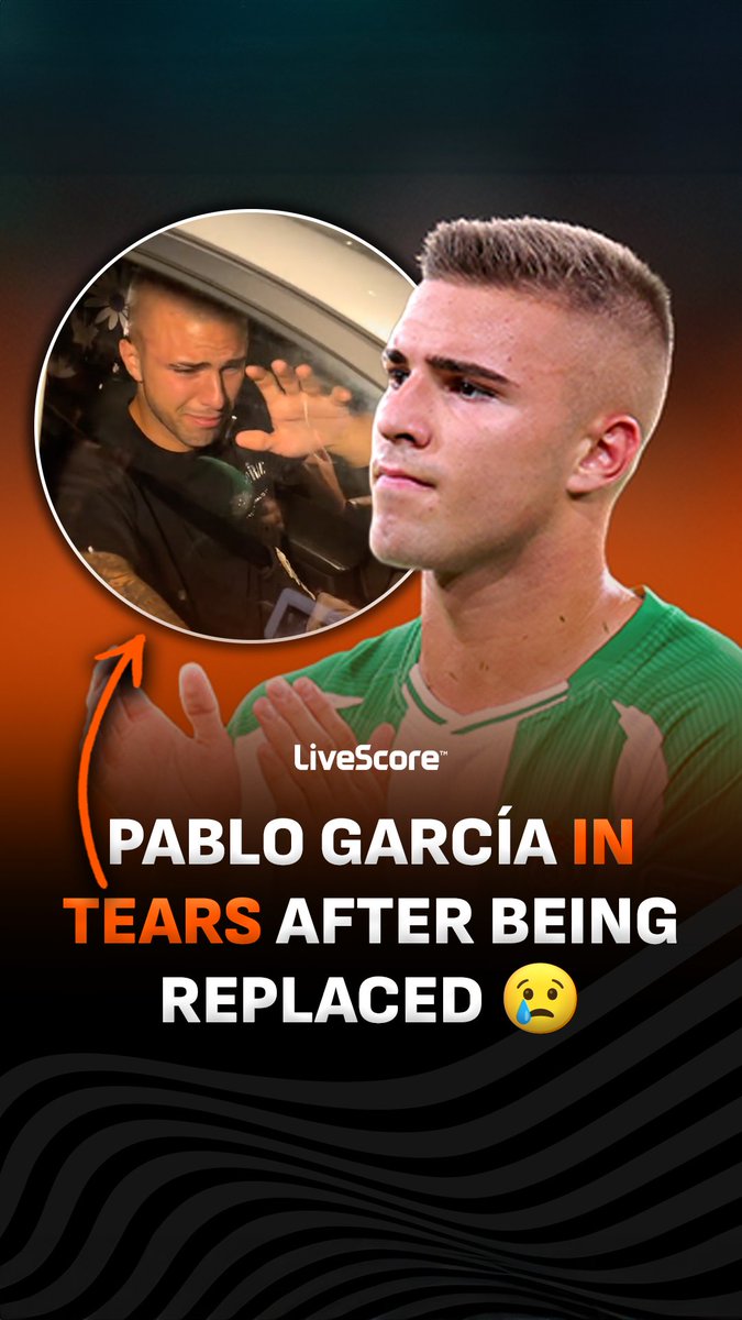 Pablo García joined Real Betis at 5-years-old, and after 15 years at the club, they needed to sell him on deadline day to make way for Dani Ceballos 💔 Football can really be cruel sometimes 😭