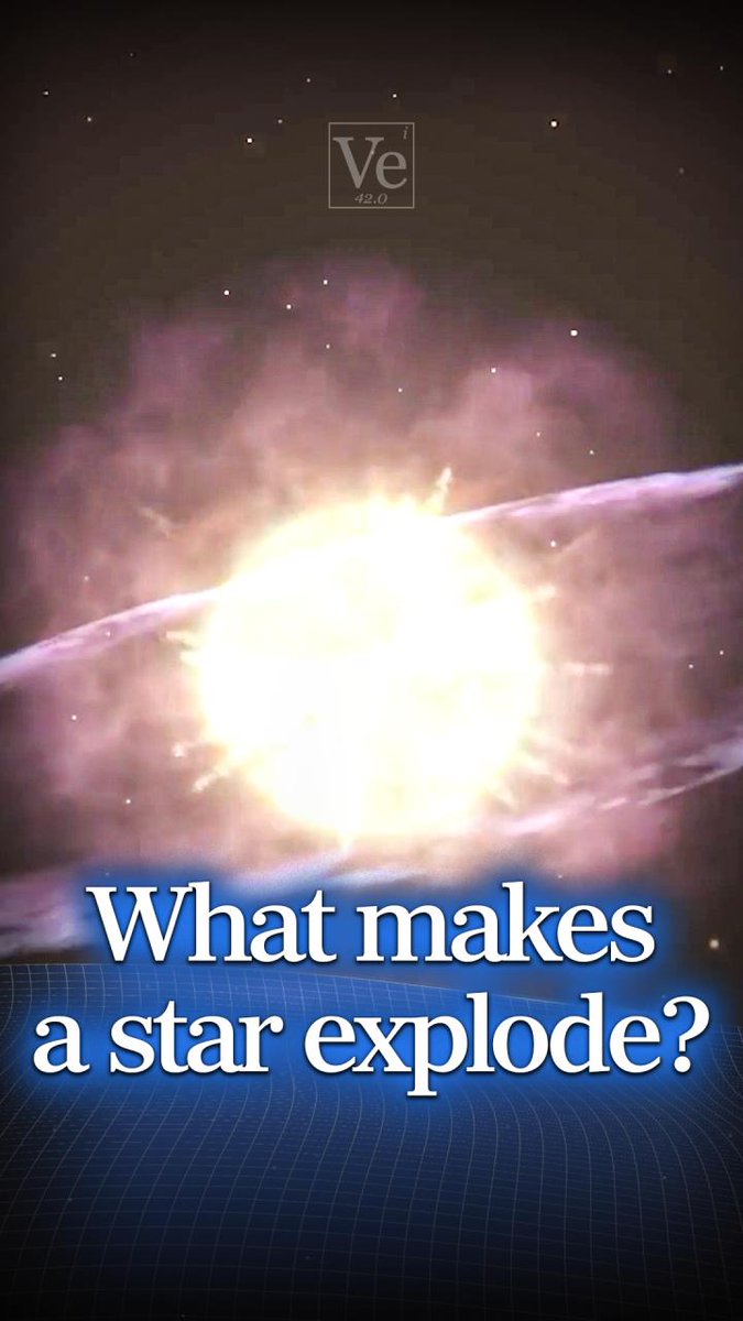 What causes a star to explode? #veritasium #science #physics #star