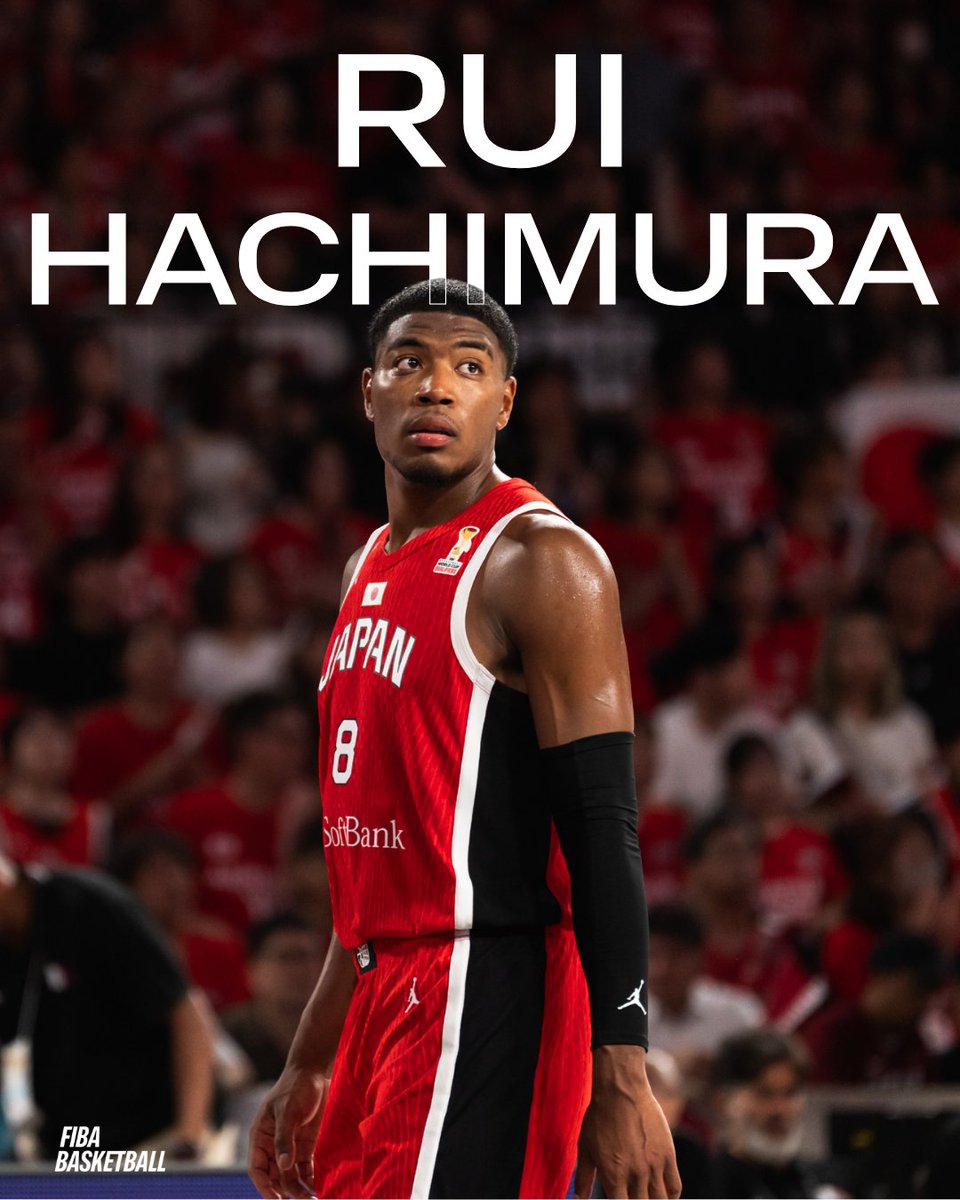 Return of Rui. Rui Hachimuraโs comeback to Akatsuki Japan ๐ฏ๐ต was crowned with two huge performances ๐ฅ 29 PTS | 3/4 3 FG | 4 REB | 3 STL | 1 BLK vs. ๐ธ๐ฆ 30 PTS | 6/8 3FG | 6 REB | 4 AST | 3 STL | 3 BLK vs. ๐ถ๐ฆ #FIBAWC