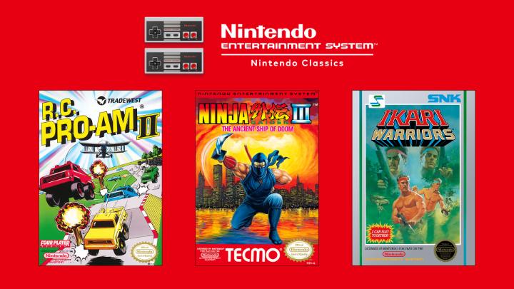 Dive into three more #NES games with Nintendo Classics! 🥷 Ninja Gaiden III™: The Ancient Ship of Doom 💪 IKARI WARRIORS 🛻 R.C. PRO-AM® II Available now with any #NintendoSwitchOnline membership.