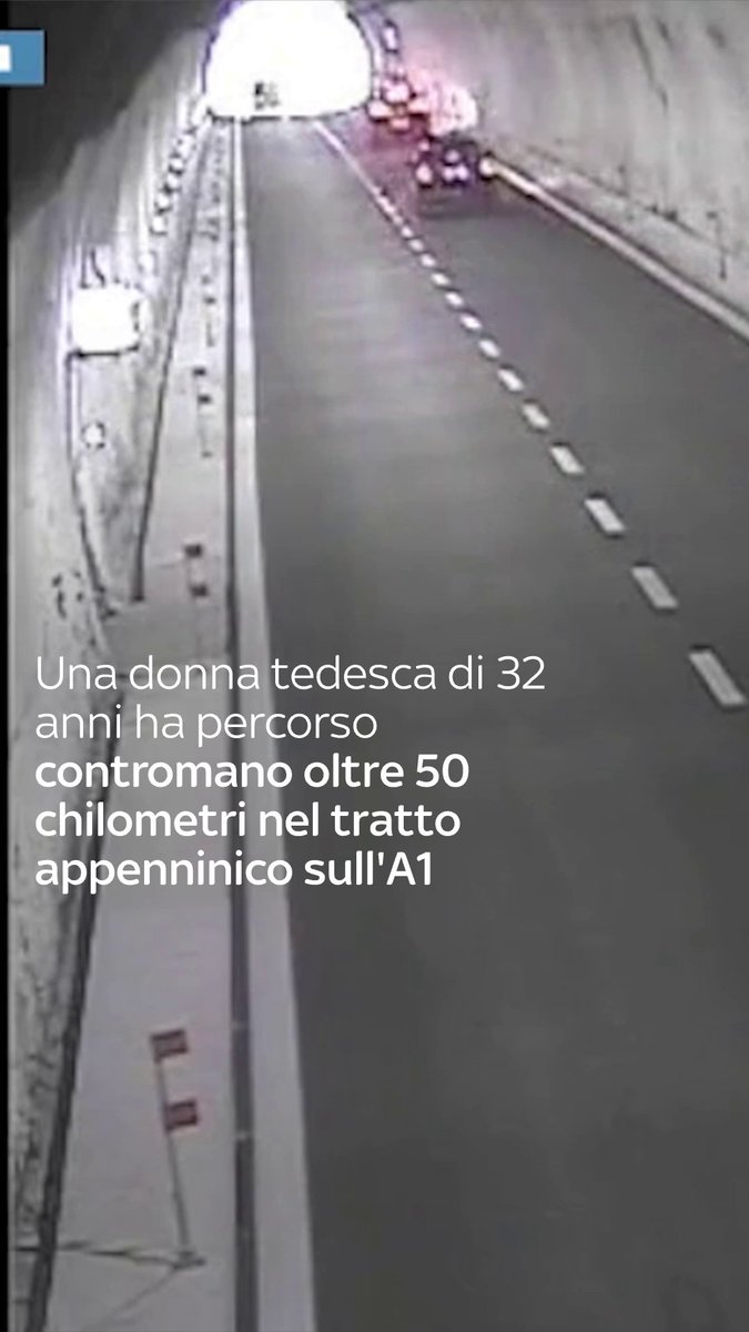 Una 32enne tedesca è stata fermata dalla Polizia Stradale dopo aver percorso contromano oltre 50 chilometri sull'A1, nel tratto appenninico, per circa 40 minuti. La donna, alla guida di un minivan, ha evitato un primo controllo e ha proseguito la fuga prima di essere bloccata. In ospedale è stata riscontrata un'intossicazione da cannabis.