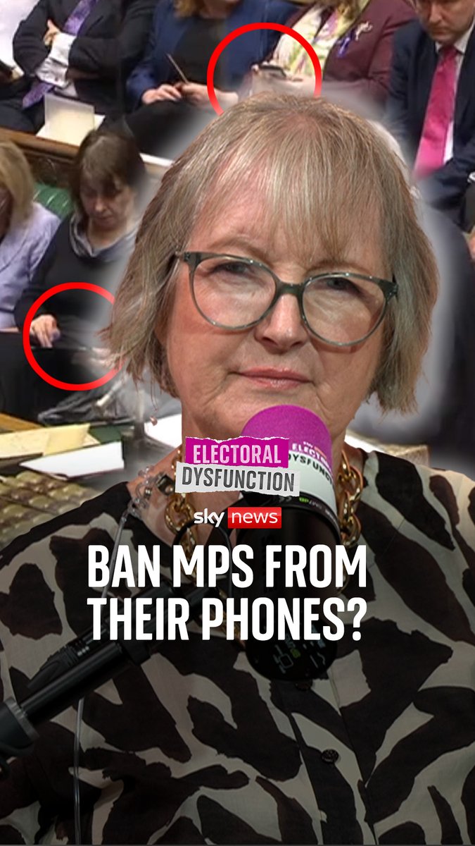 🗣️ 'You're not listening because you're busy tweeting.' A listener asks if MPs should stop using their phones during PMQs. Harriet Harman and Ruth Davidson have thoughts. Sky News Insider requires a paid subscription. UK only. 18+. Find out more here ➡️
