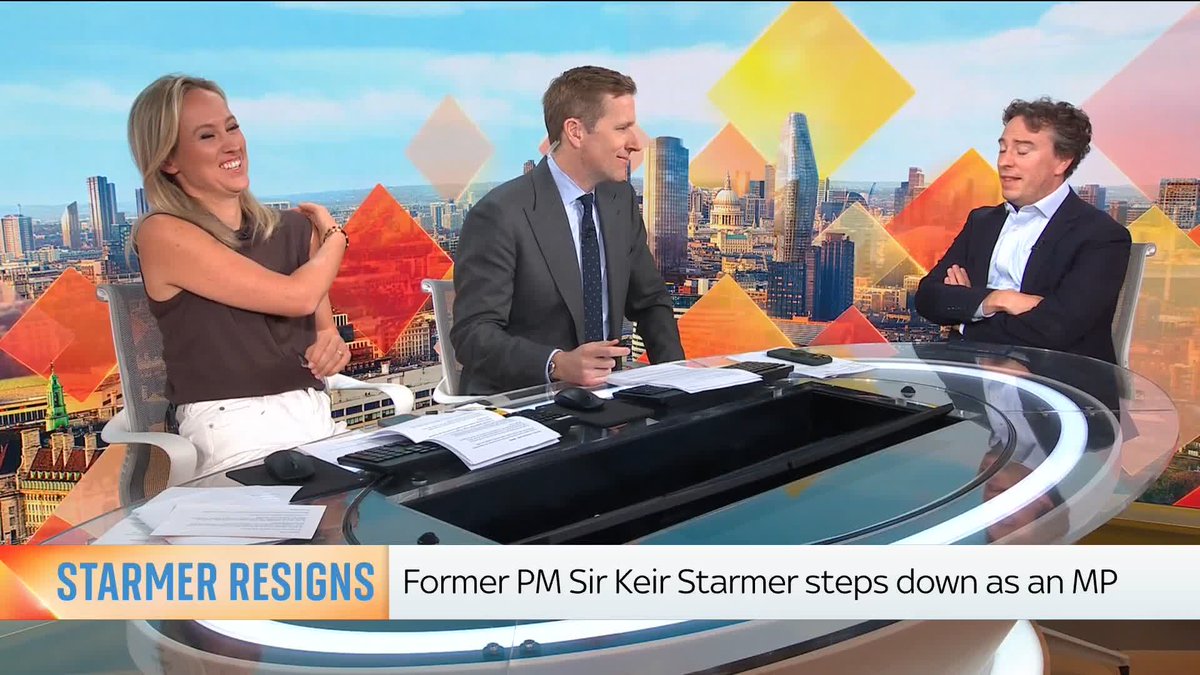 🗣️ 'I'm old enough to remember Starmer saying Sunak was going to go off to California when he gets ousted, but he is still an MP' -Sophy Ridge 🗣️ 'I'm old enough to remember when Starmer said he was going to return stability to British politics' -Sam Coates Sky