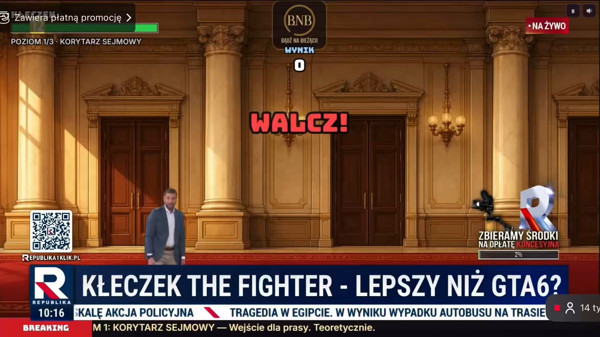 Chodzą słuchy, że rockstar ma problem z optymalizacją GTA VI, bo chcą zaimplementować Kłeczek The Fighter do swojej gry.