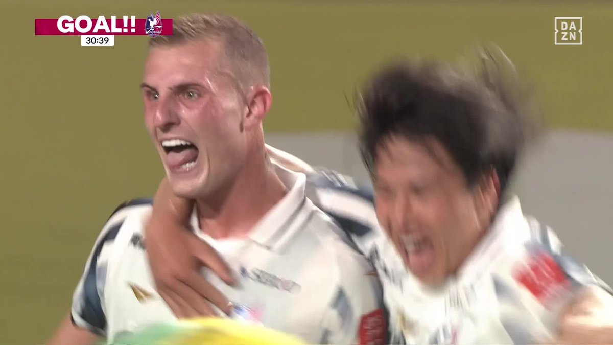 まさに重戦車 相手DFとの1対1を制す強さ レオ ガウショがJ1初ゴール 🇯🇵明治安田J1リーグ第5節 🆚千葉×岡山 #Jリーグ #だったらDAZN