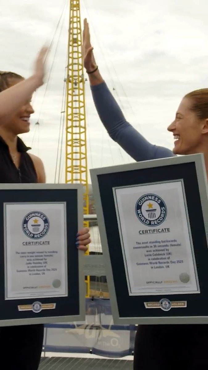 Introducing a new home for record breaking... Guinness World Records London 🙌🇬🇧 Coming to The O2 Late 2026